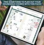 Digital Planner Stickers, Household Chores