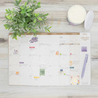 2026 Monthly Planner, 9" x 12", Midnight Sky