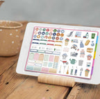 Digital Planner Stickers, Household Chores